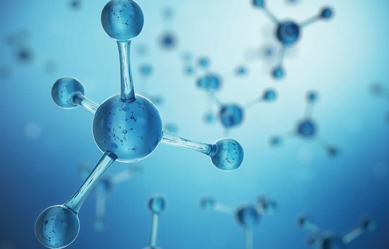 An abstract image of something microscopic, representing nanotech.